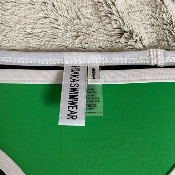 Green mesh Hoaka set - Picture 3 of 4